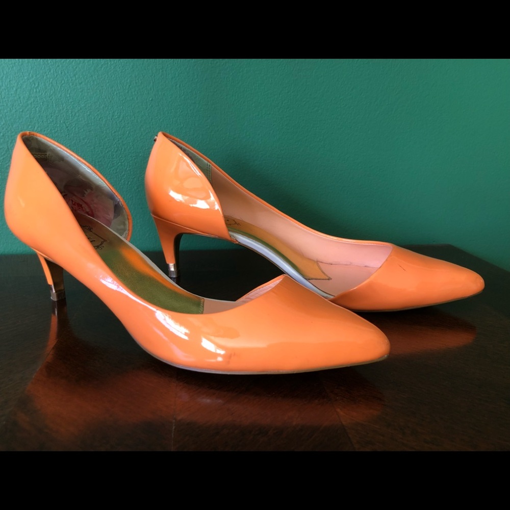Ted Baker Patent Leather Zenaida D’Orsay Pumps